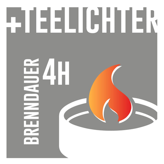 Teelichtkerzen 4h - by GIES -